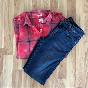 Joe’s Jeans cigarette straight leg jeans